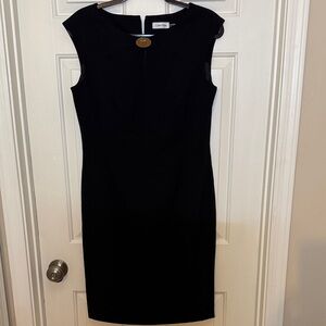 Calvin Klein Classic Black Midi Dress